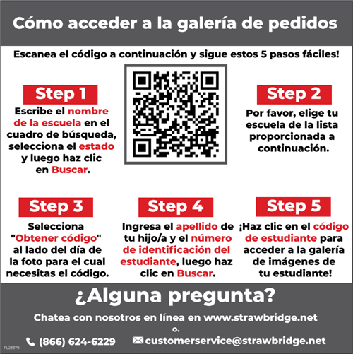 Ordering Pictures Spanish